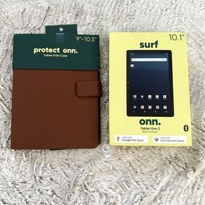 ONN Surf Gen 2 32GB Android 10 Tablet w/ Case (BOTH NEW NEVER OPENED)